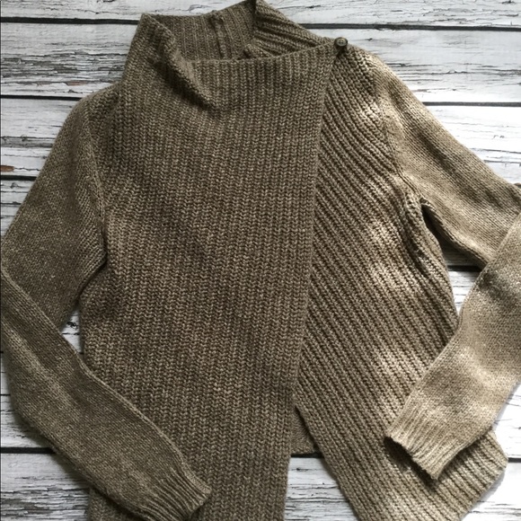 ralph lauren wrap sweater